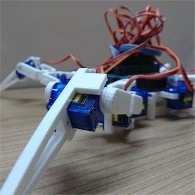 Örümcek Robot Kiti - Bluetooth Kontrollü (Spider Robot) Demonte