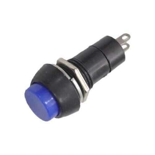 PBS-11B 12mm Anahtarlı Push Buton - Kırmızı