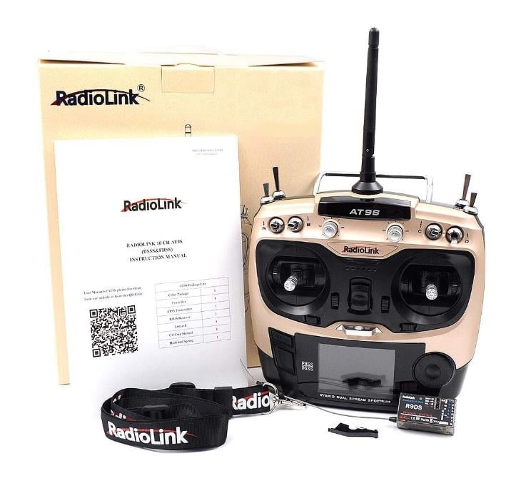 Radiolink AT9S Pro 2.4GHz 12 Kanal Kumanda ve R9DS