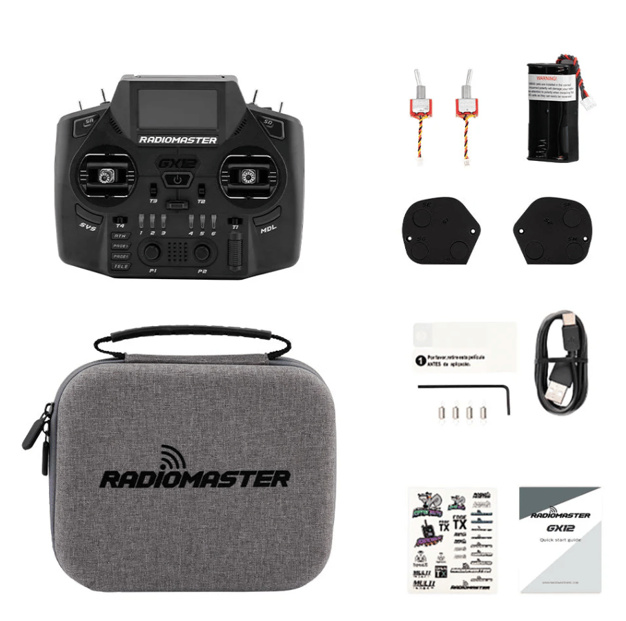 RadioMaster GX12 Dual-Band (2.4G-900Mhz) 16 Kanal 