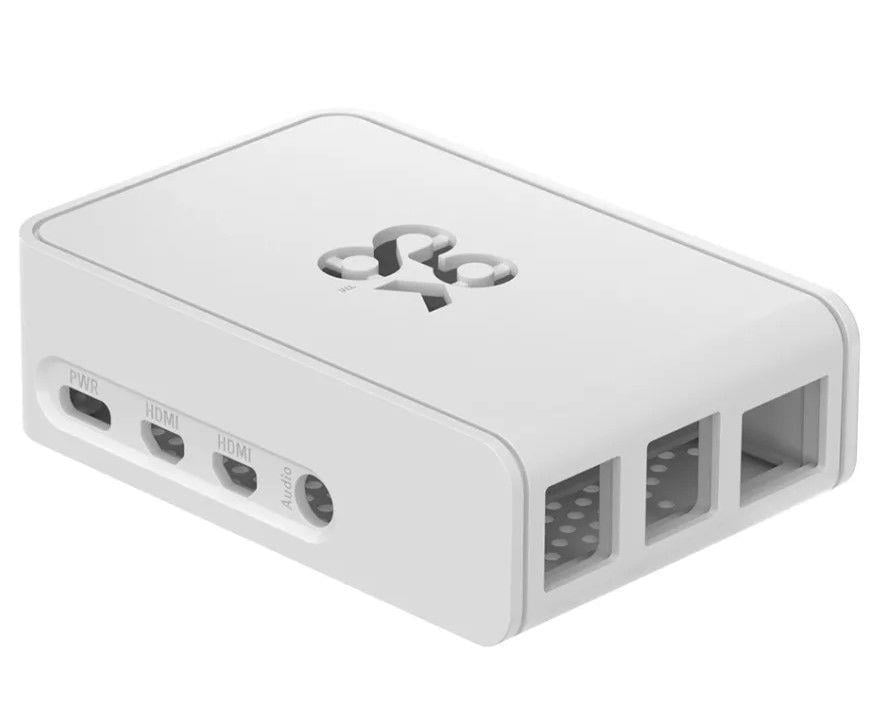 Raspberry Pi 4 Lisanslı Muhafaza Kutusu - Beyaz