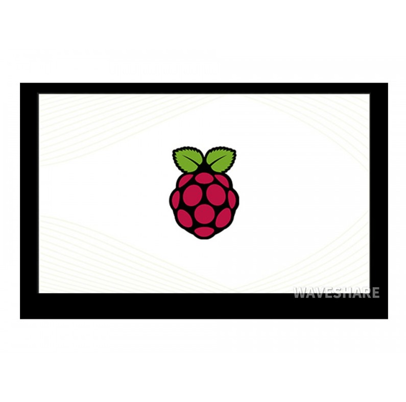 Raspberry Pi 5 İnç Kapasitif Dokunmatik Ekran - DSI Interface 800x480