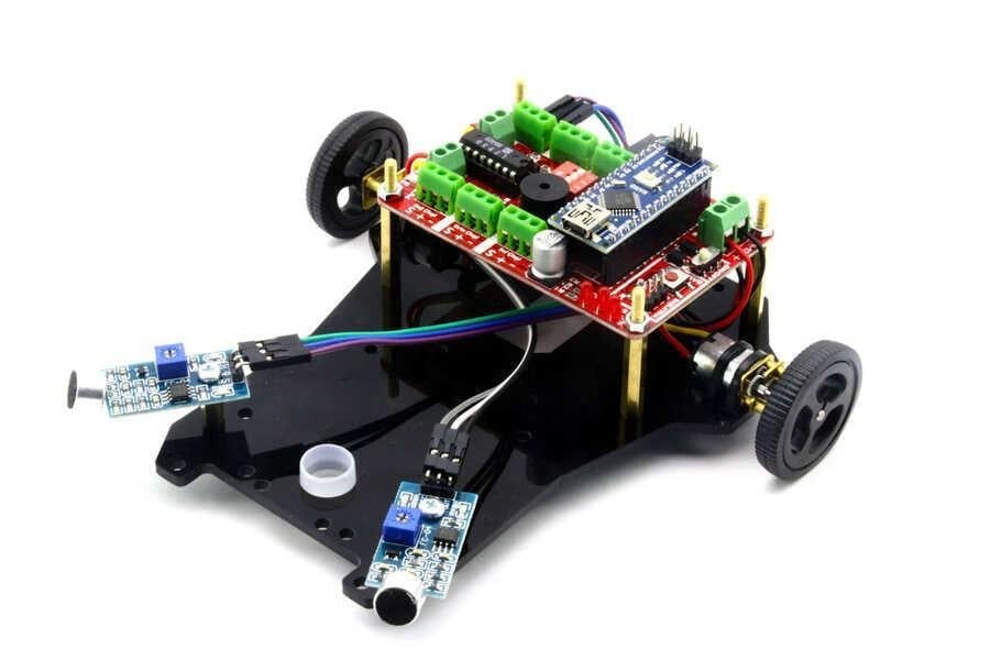 Sese Yönelen Robot montajlı