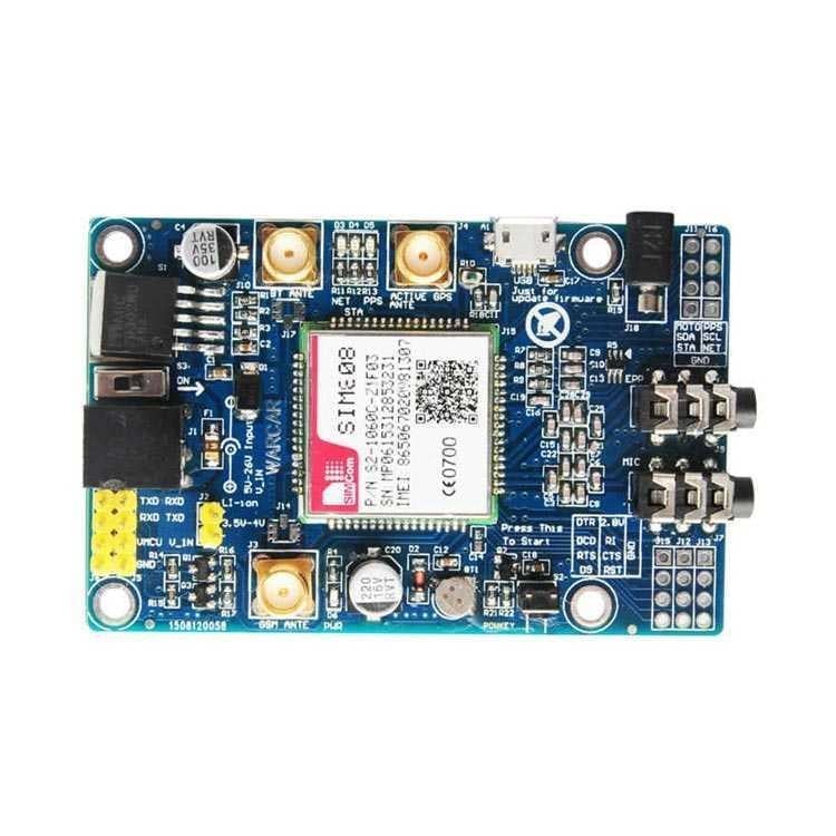 SIM808 GSM/GPRS/GPS Geliştirme Kartı (Arduino ve Raspberry Pİ)