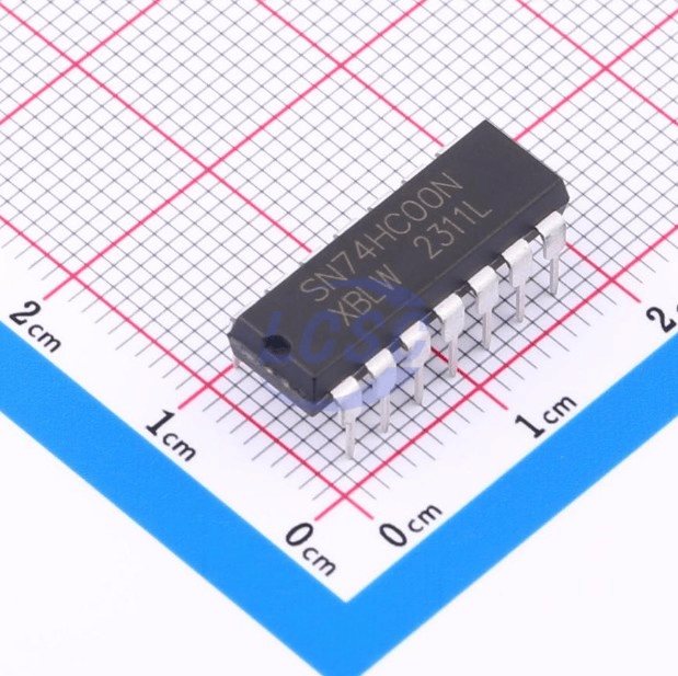 SN74HC00N DIP14 Quad 2-Girişli NAND Kapısı Lojik 