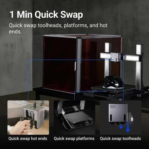 SNAPMAKER ARTISAN PREMIUM 3D PRINTER  3 IN 1