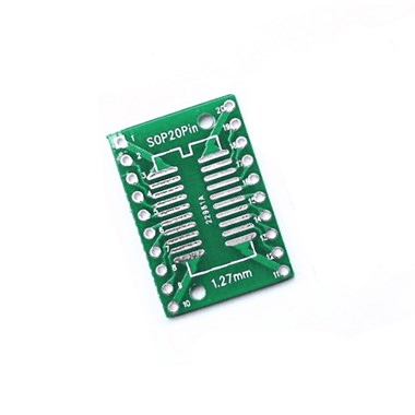 SOP20 SMD to DIP Çevirici PCB Kart 10/20 Pin