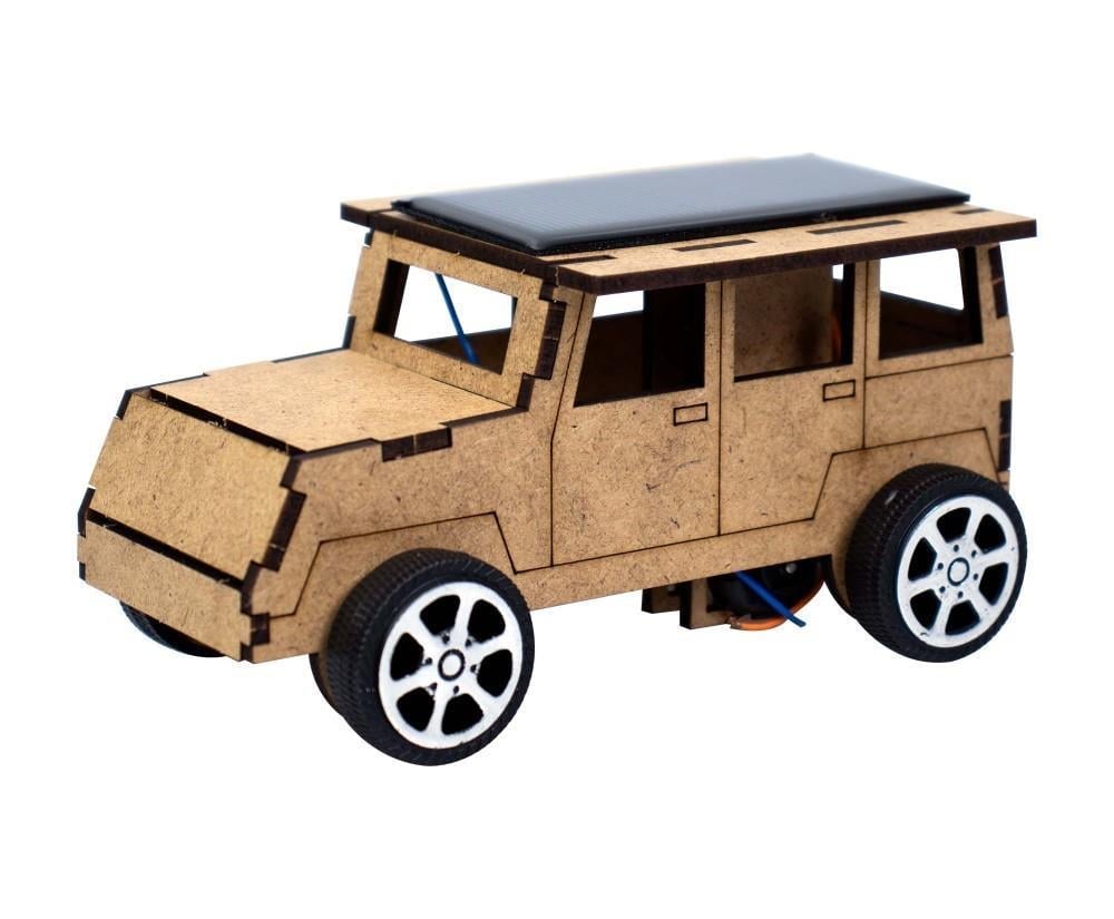 STEM - Güneş Enerjili Jeep Yapım Seti