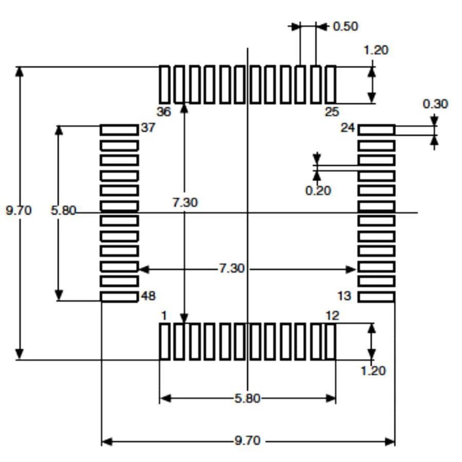 STM32F103C8T6 Smd 32-Bit 72MHz LQFP-48 Mikrodenetleyici