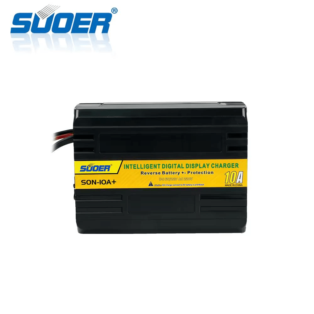 Suoer 6V/12V 10A 220V Akü Şarj Cihazı