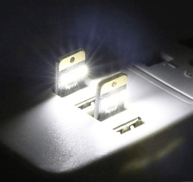Süper Parlak USB Led Lamba-Siyah