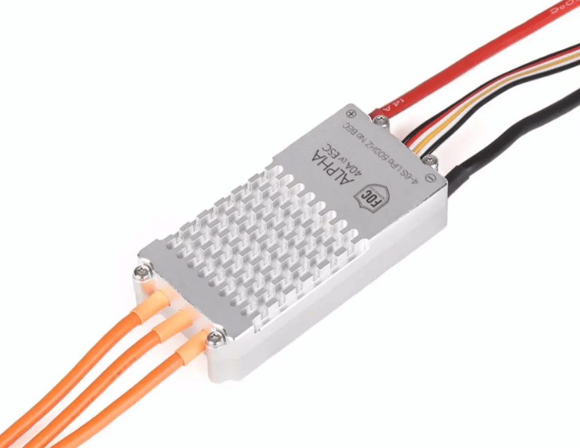 T-Motor ALPHA ESC 40 Amper 6S FOC Drone Motor Sürücüsü