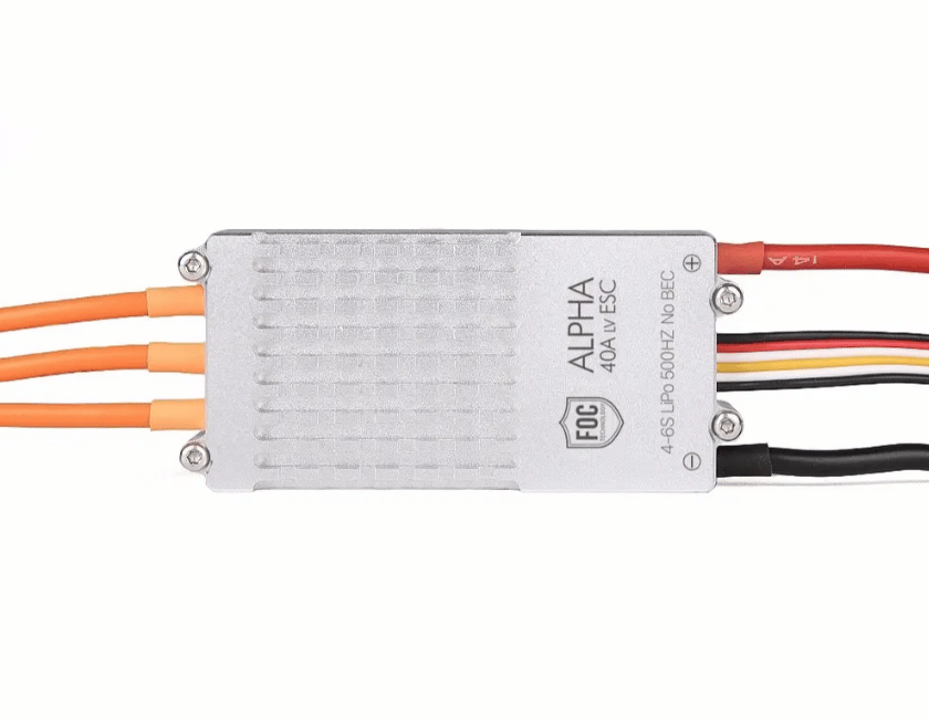 T-Motor ALPHA ESC 40 Amper 6S FOC Drone Motor Sürücüsü