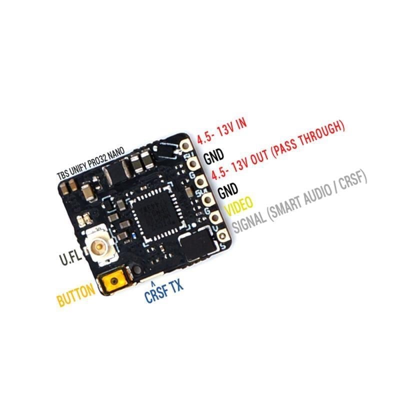 TBS UNIFY PRO32 NANO 5G8 V1.1 - 500mW Video Verici Race VTX