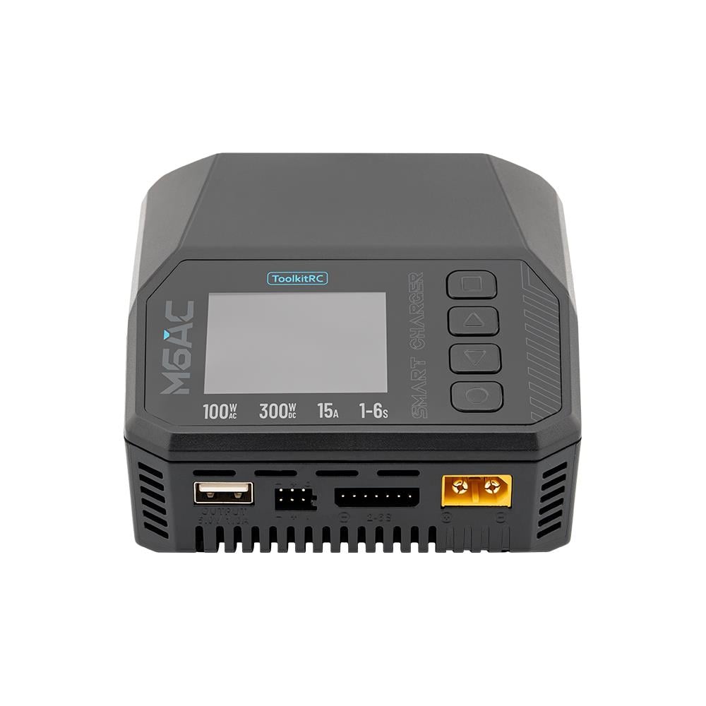 ToolkitRC M6AC LiPo Şarj Cihazı 300W LiHV LiFe Li-