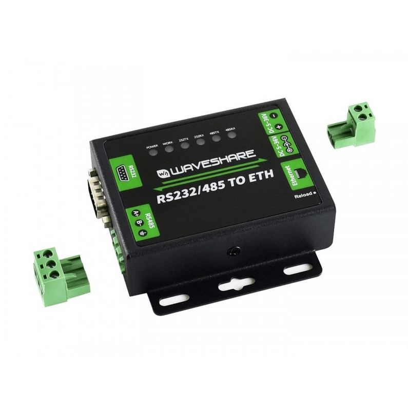 Waveshare  Endüstriyel RS232/RS485 - Ethernet Dönü