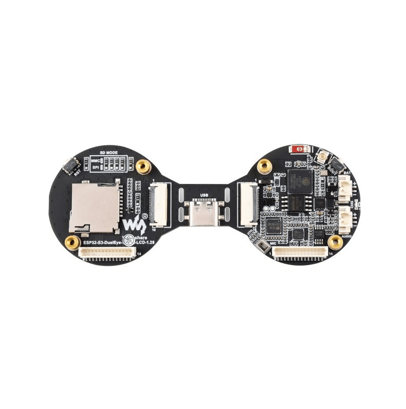 Waveshare ESP32-S3 1.28 İnç Çift Göz LCD Ekran