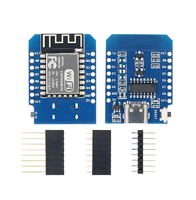 WeMos D1 Mini ESP8266MOD Wifi Kartı Type-C