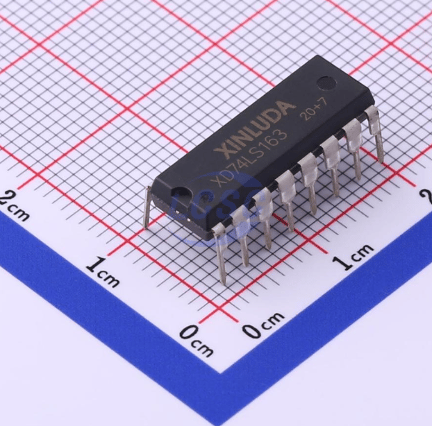 XD74LS163N DIP16 4Bit Senkron Binary Sayıcı Lojik Entegra