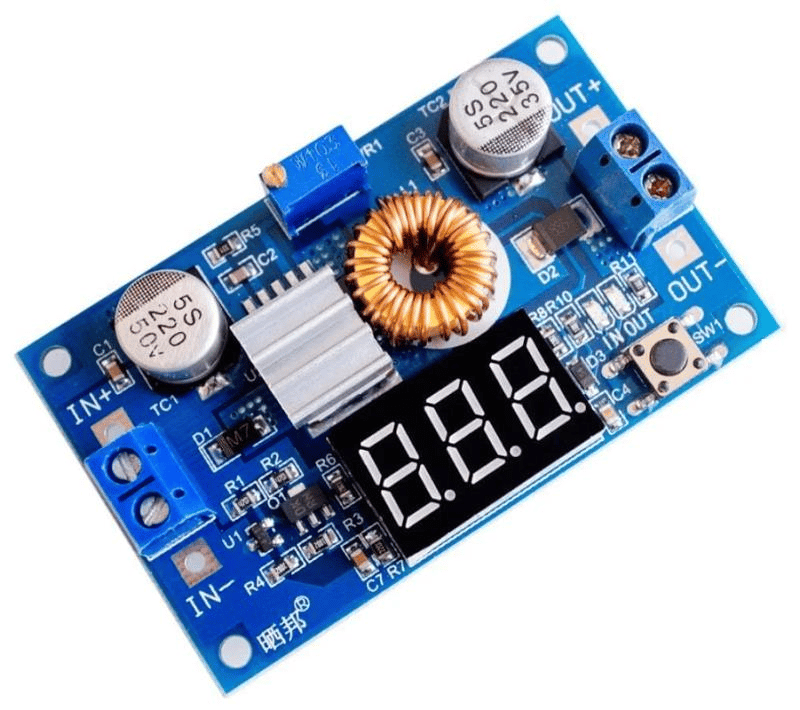XL4015 5A 75W DC DC Göstergeli Voltaj Regülatörü