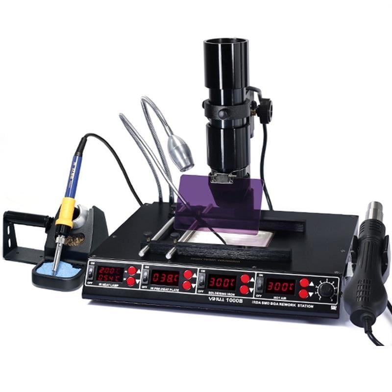 Yihua 1000B Infrared Sıcak Hava Rework BGA Onarım İstasyonu