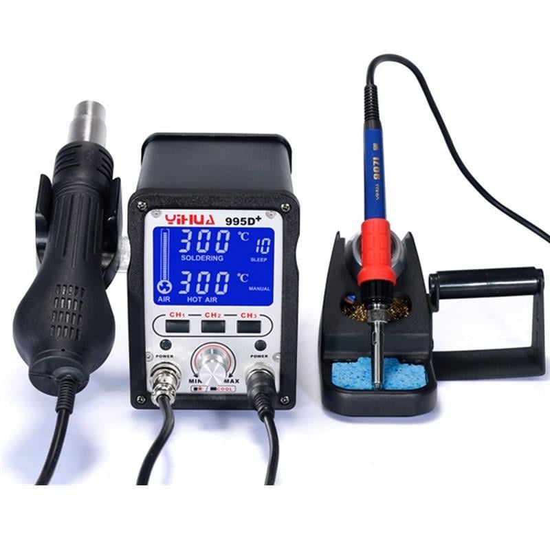 Yihua 995D+ Sıcak Hava İstasyonu Havya Lehim