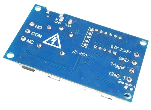 Zaman Ayarlı Göstergeli Tekli Röle Kartı - 5V Delay-Off Relay Module