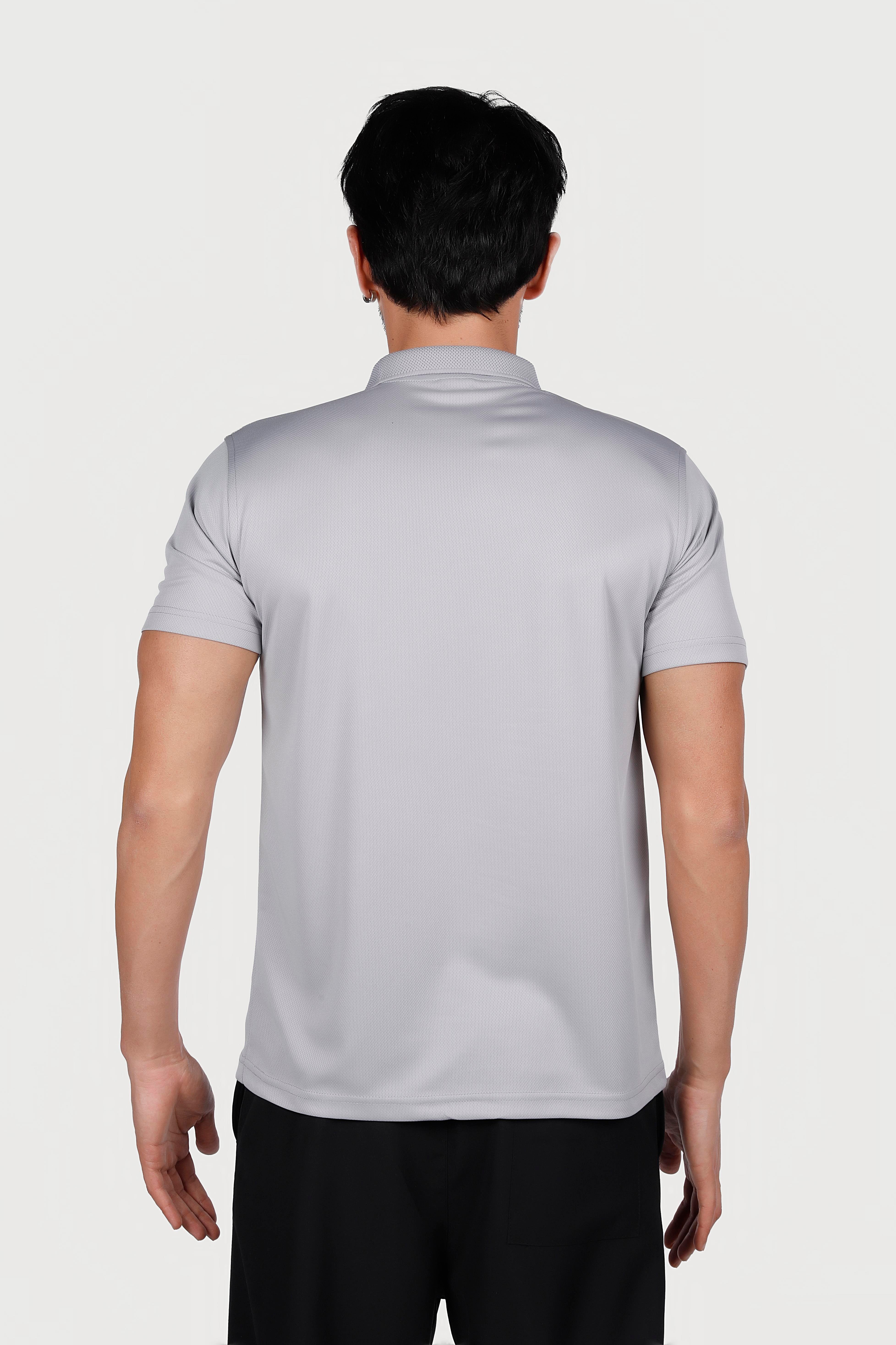 Gri Polo Yaka Dry Touch