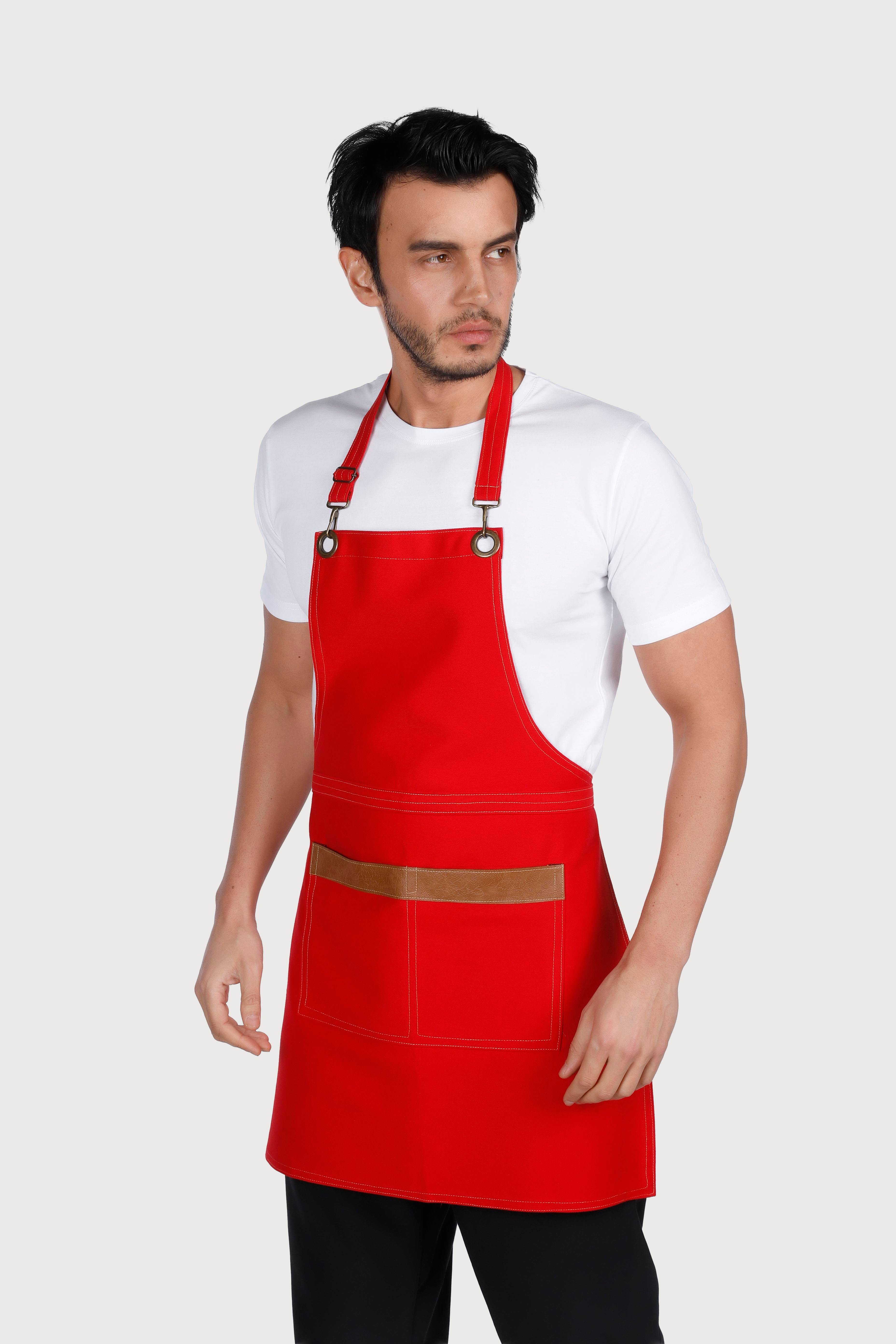 Kırmızı Kot Önlük
