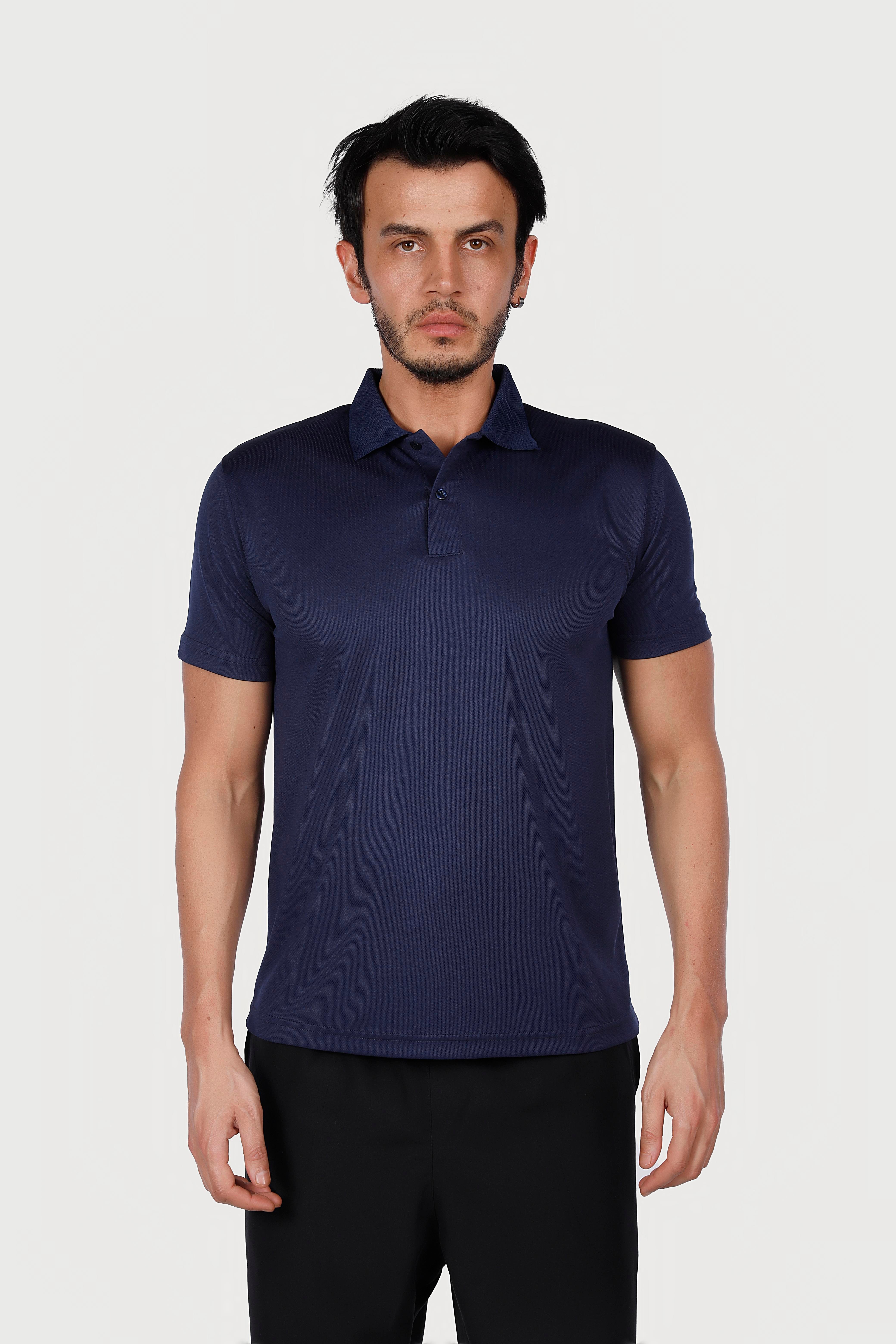 Lacivert Polo Yaka Dry Touch