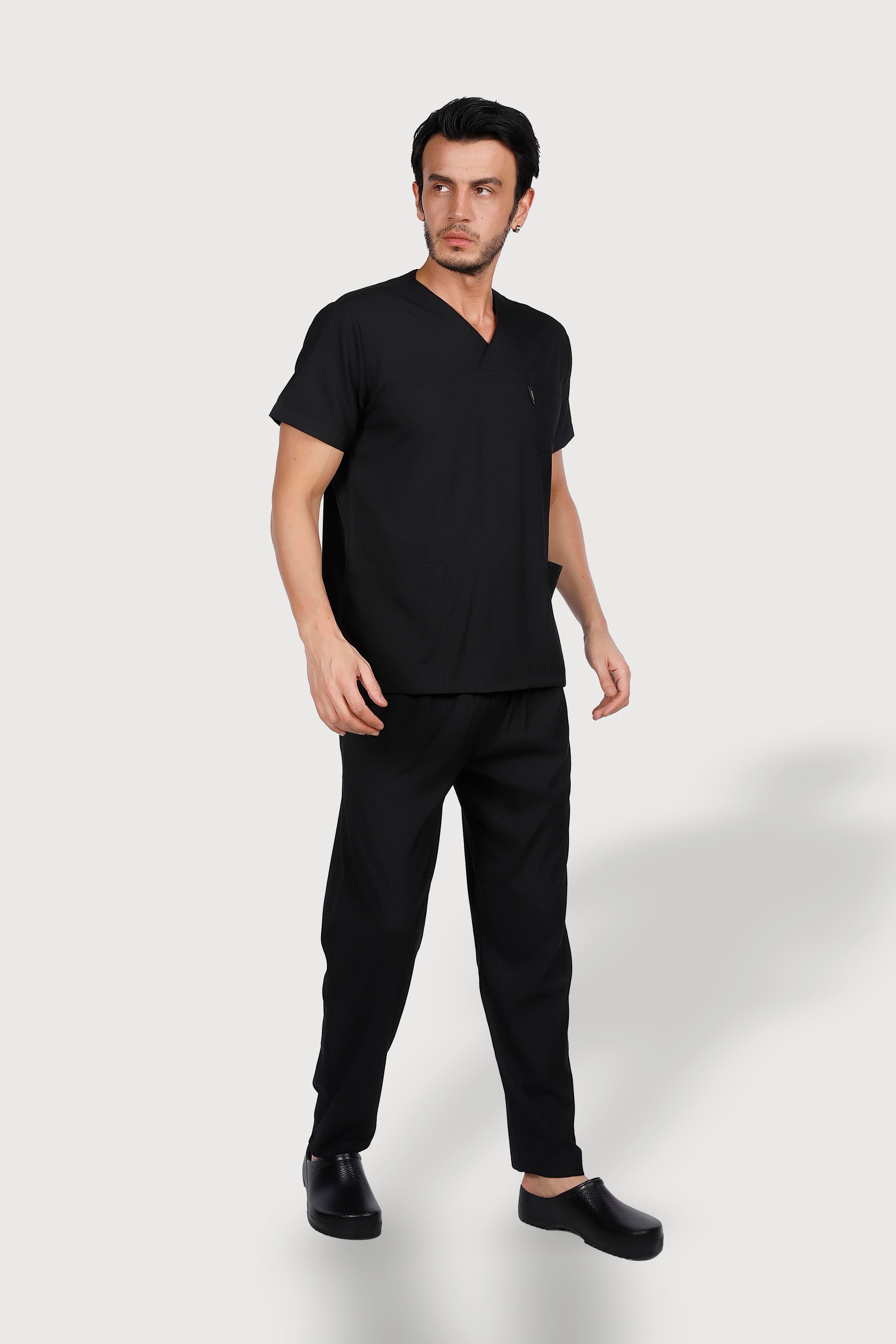 Likra Scrubs Unisex Alt / Üst Takım