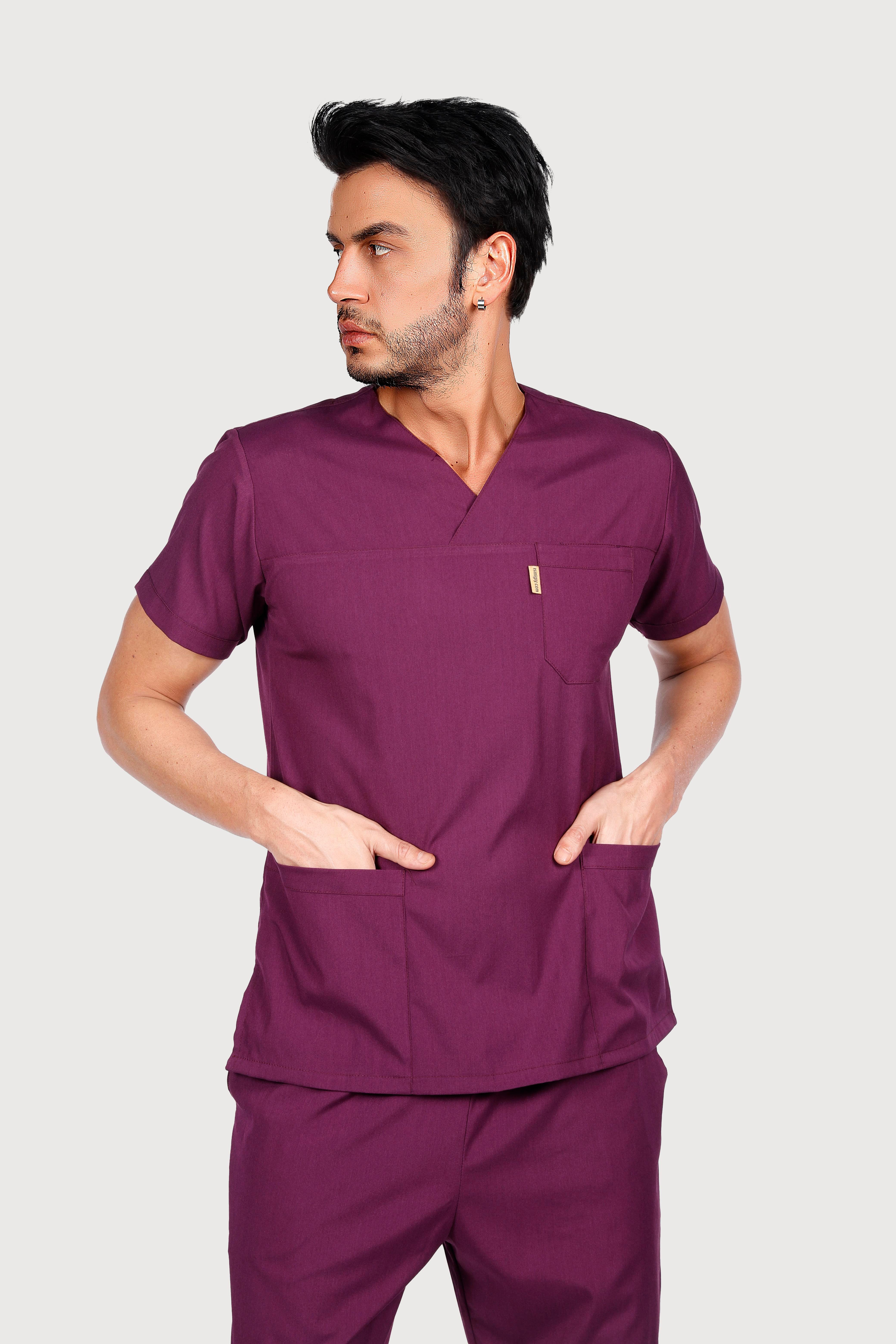 Likra Scrubs Unisex Alt / Üst Takım