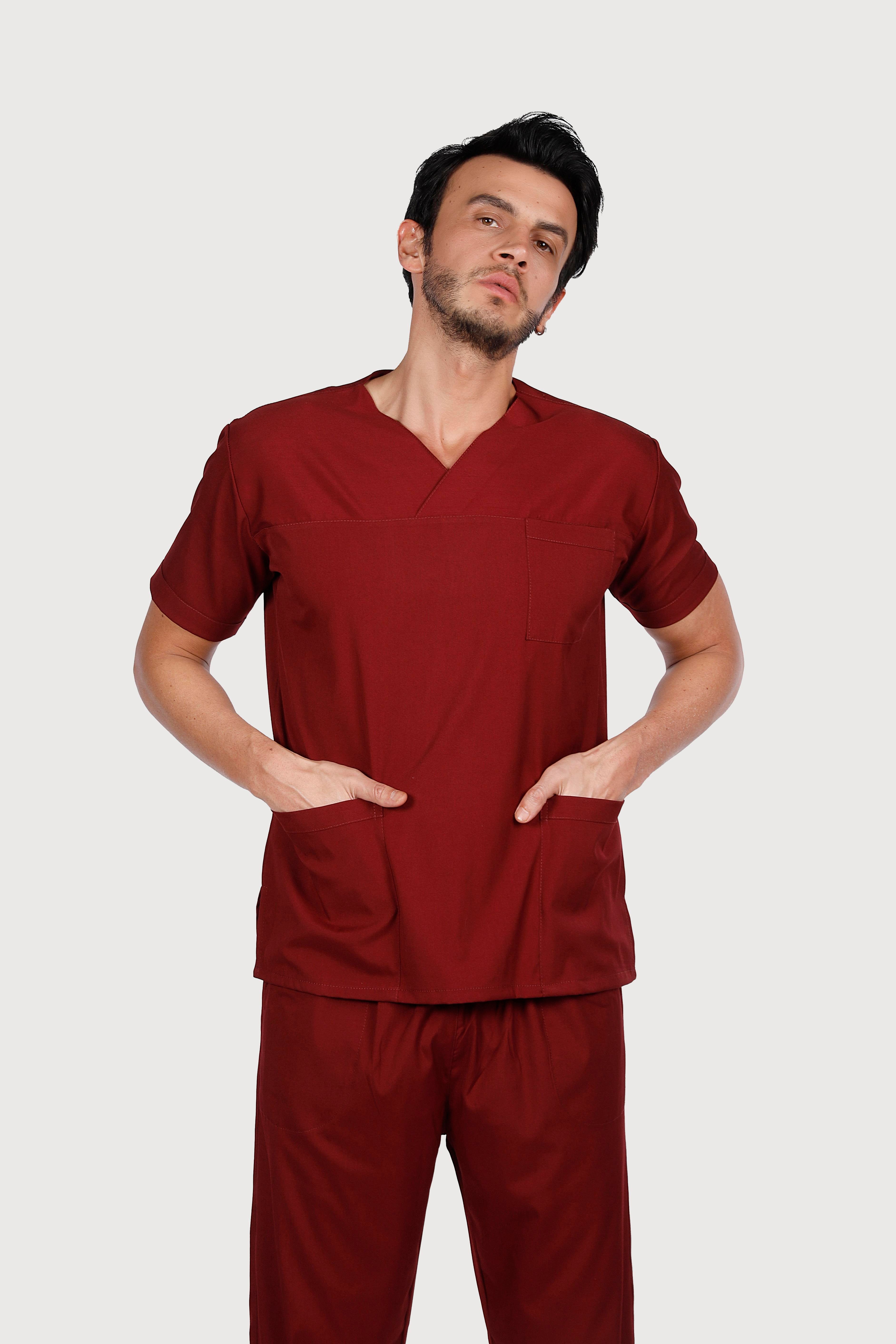 Likra Scrubs Unisex Alt / Üst Takım