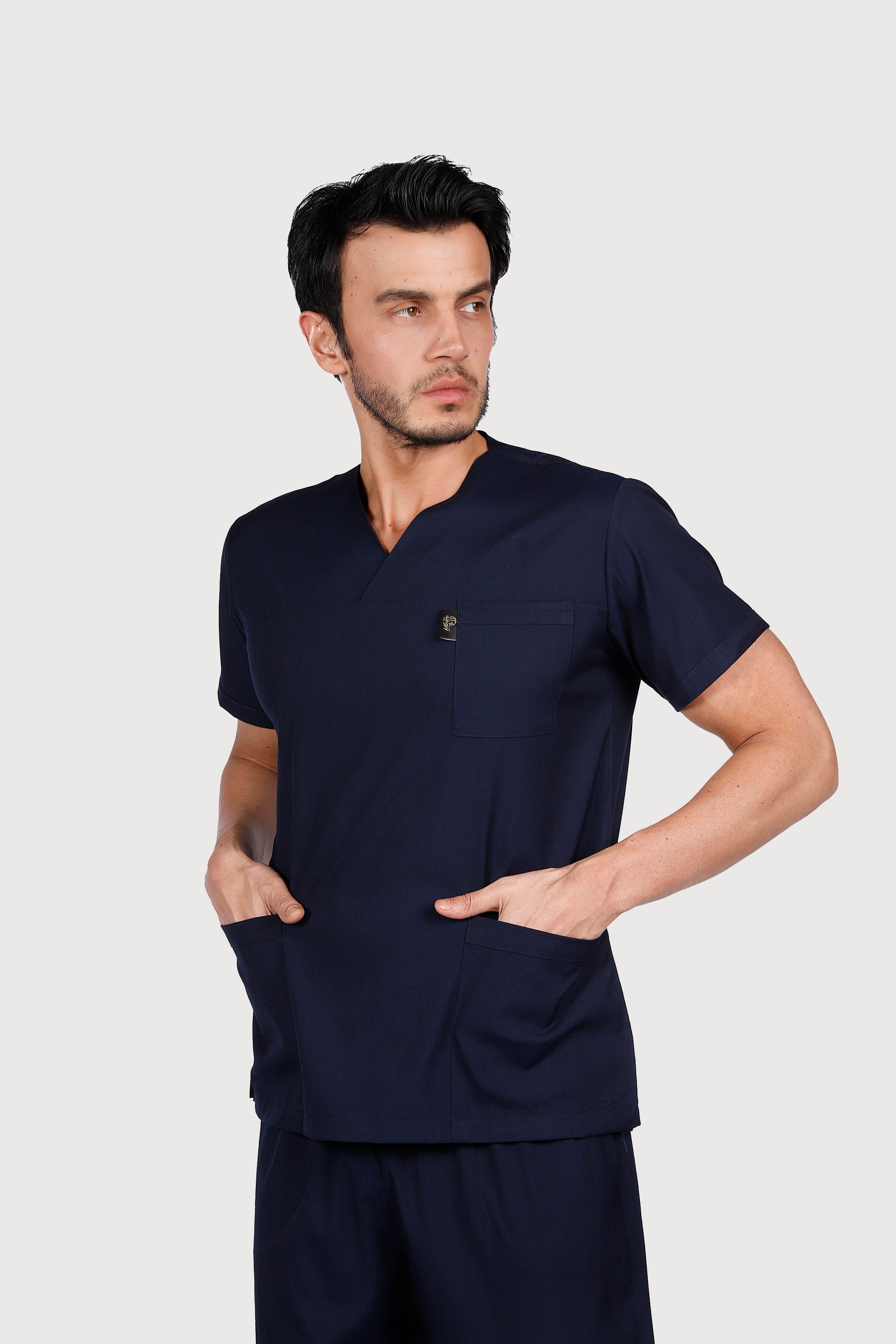 Likra Scrubs Unisex Alt / Üst Takım
