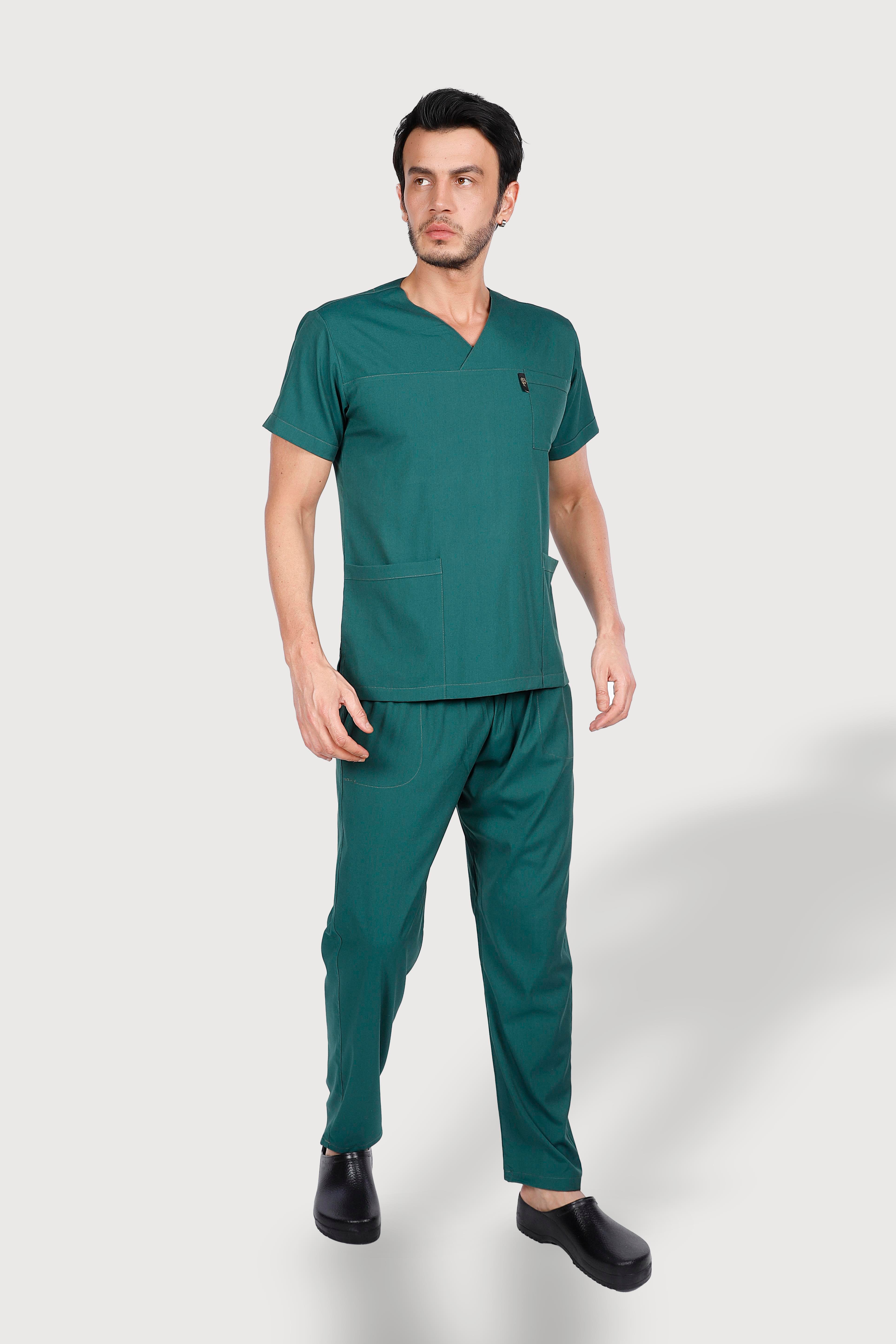 Likra Scrubs Unisex Alt / Üst Takım