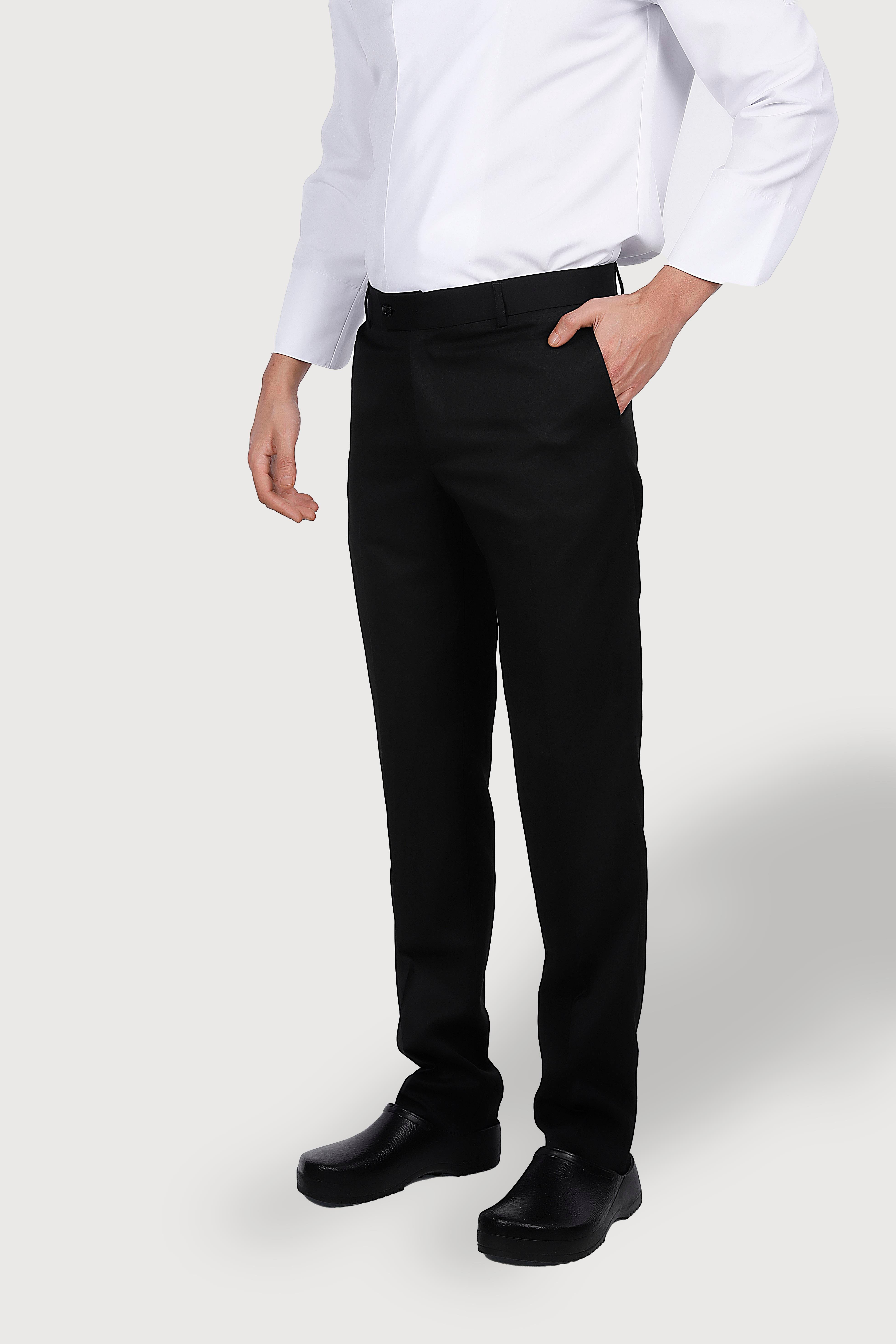 Siyah Kemerli Pantolon