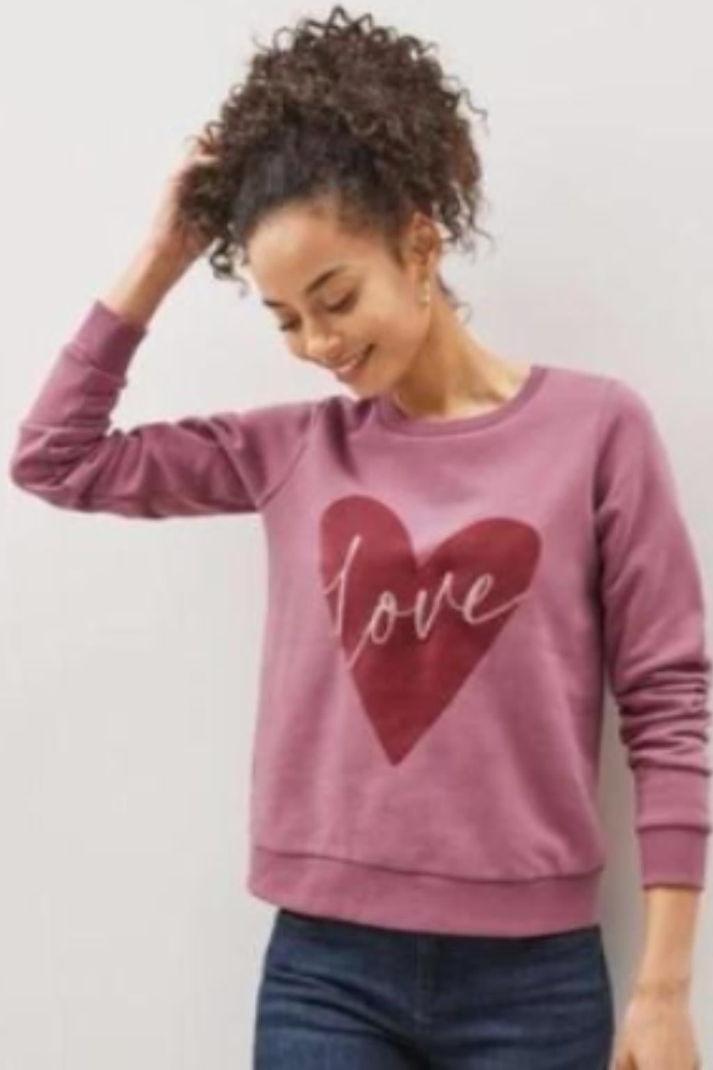 ORJ MNARKA PUDRA KISA BİSİKLET YAKA SWEATSHIRT