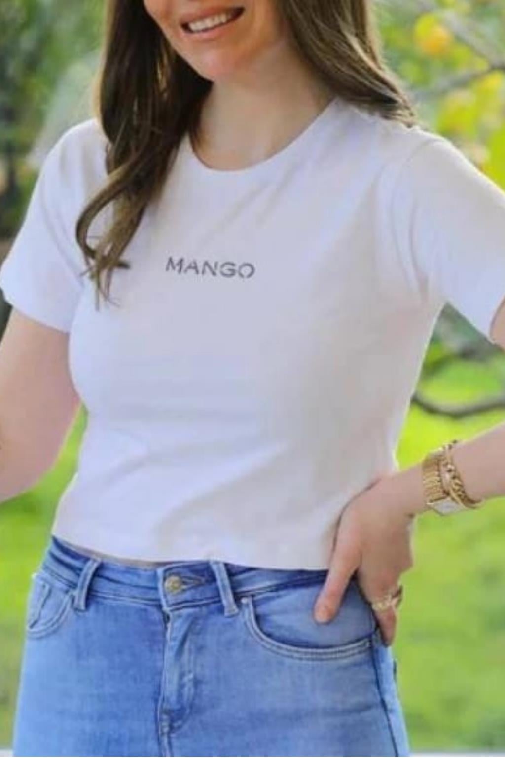TAŞ RENGİ KISA OVERSIZE BASKILI T-SHIRT