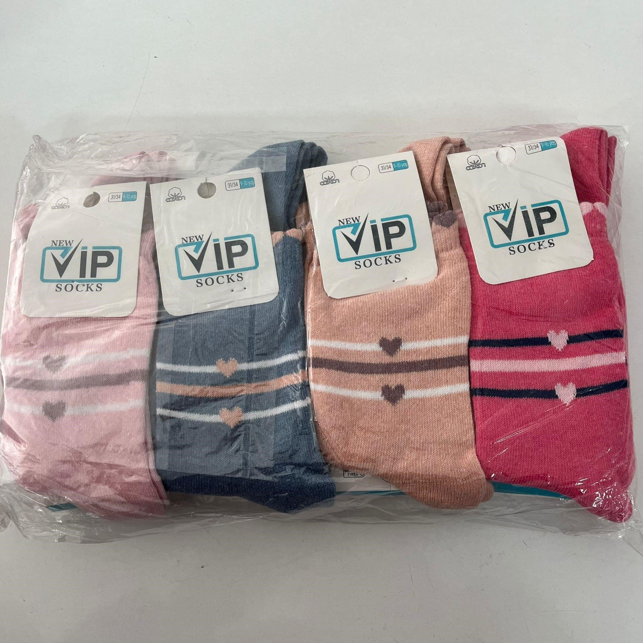 9-10 Yaş Çocuk Çorap 12'Lİ  CDA0446