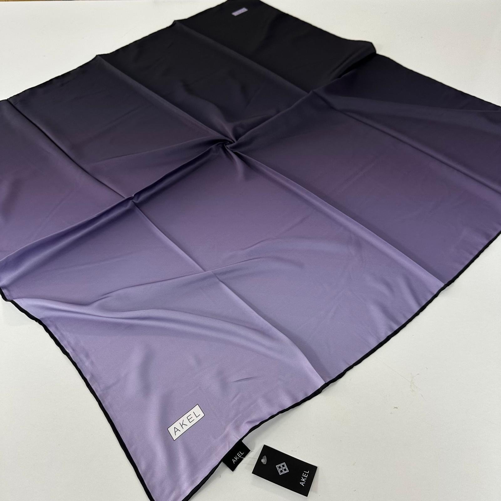 Akel Renk Geçişli Twill Eşarp LTE8911