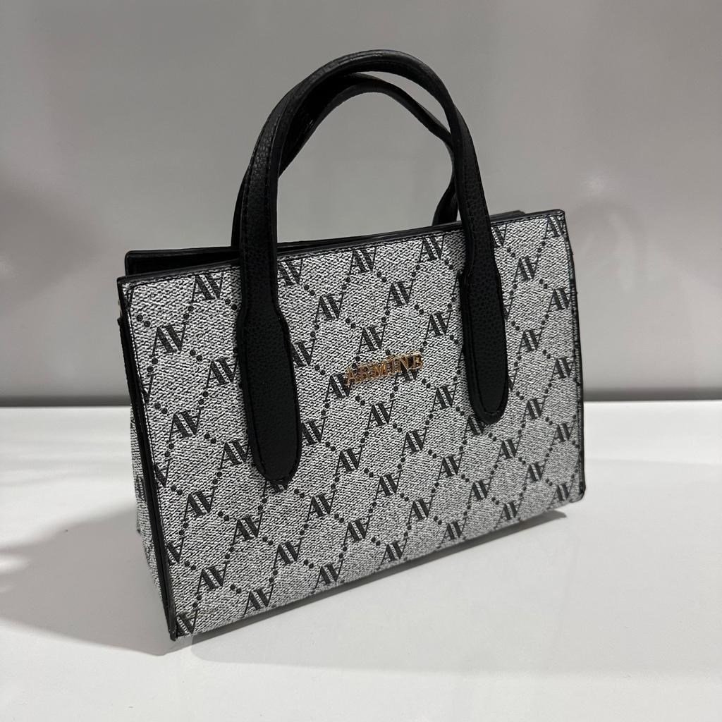 Armine Bayan Çanta Noktalı Gri AR36304