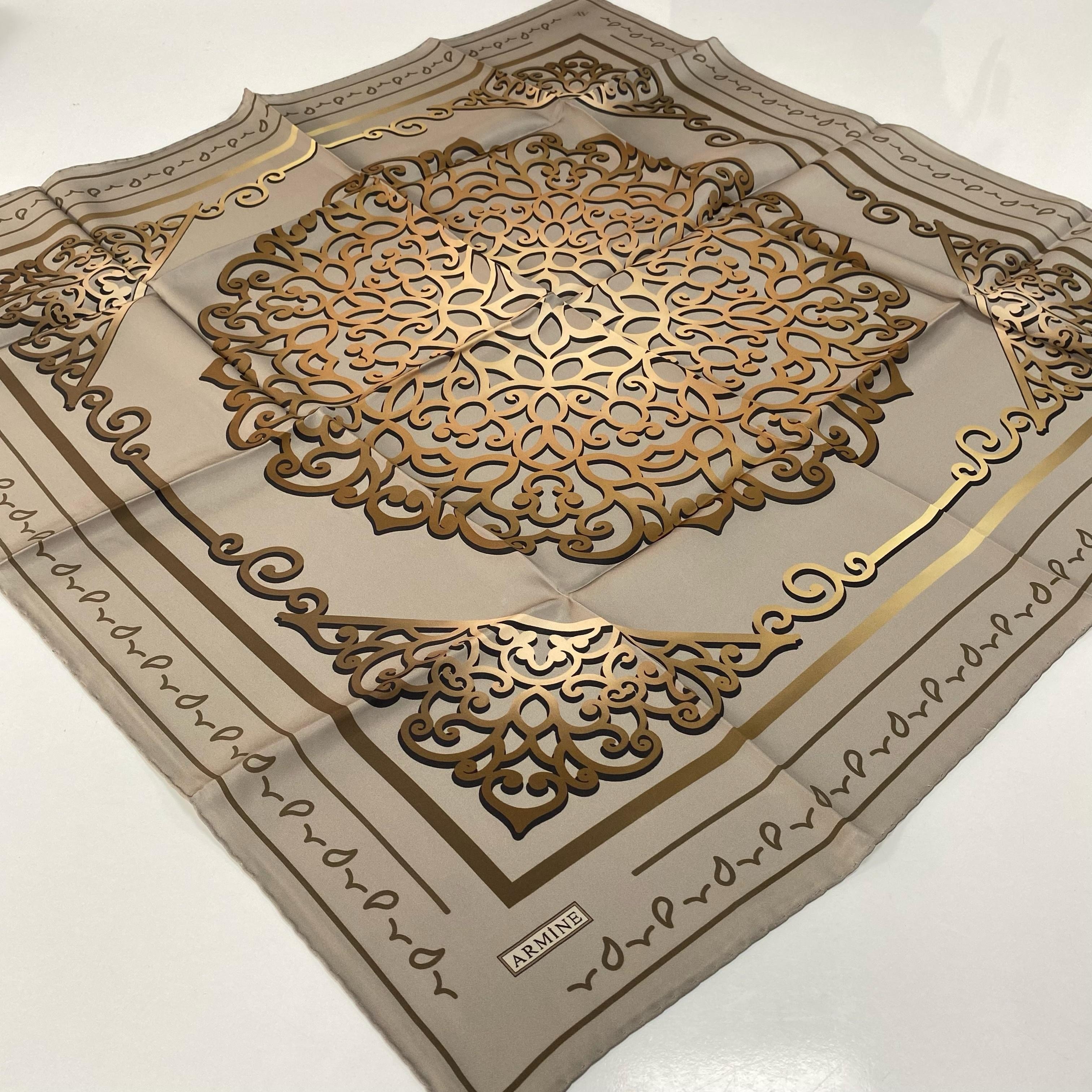 Armine Saf İpek Eşarp Nostalji Serisi Sura İpek PKB0104