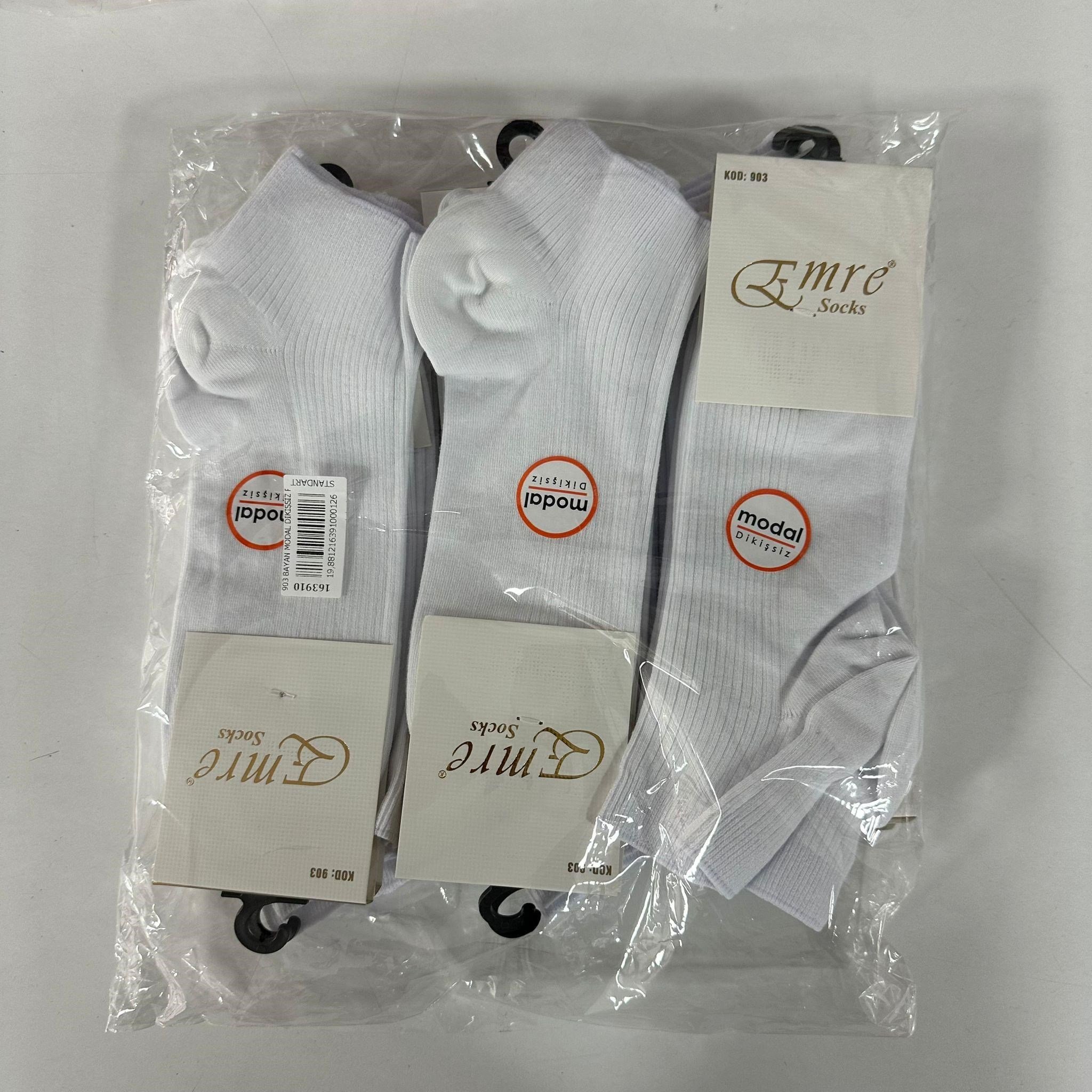 Bayan Modal Dikişsiz Patik 12'Lİ  CDA0203
