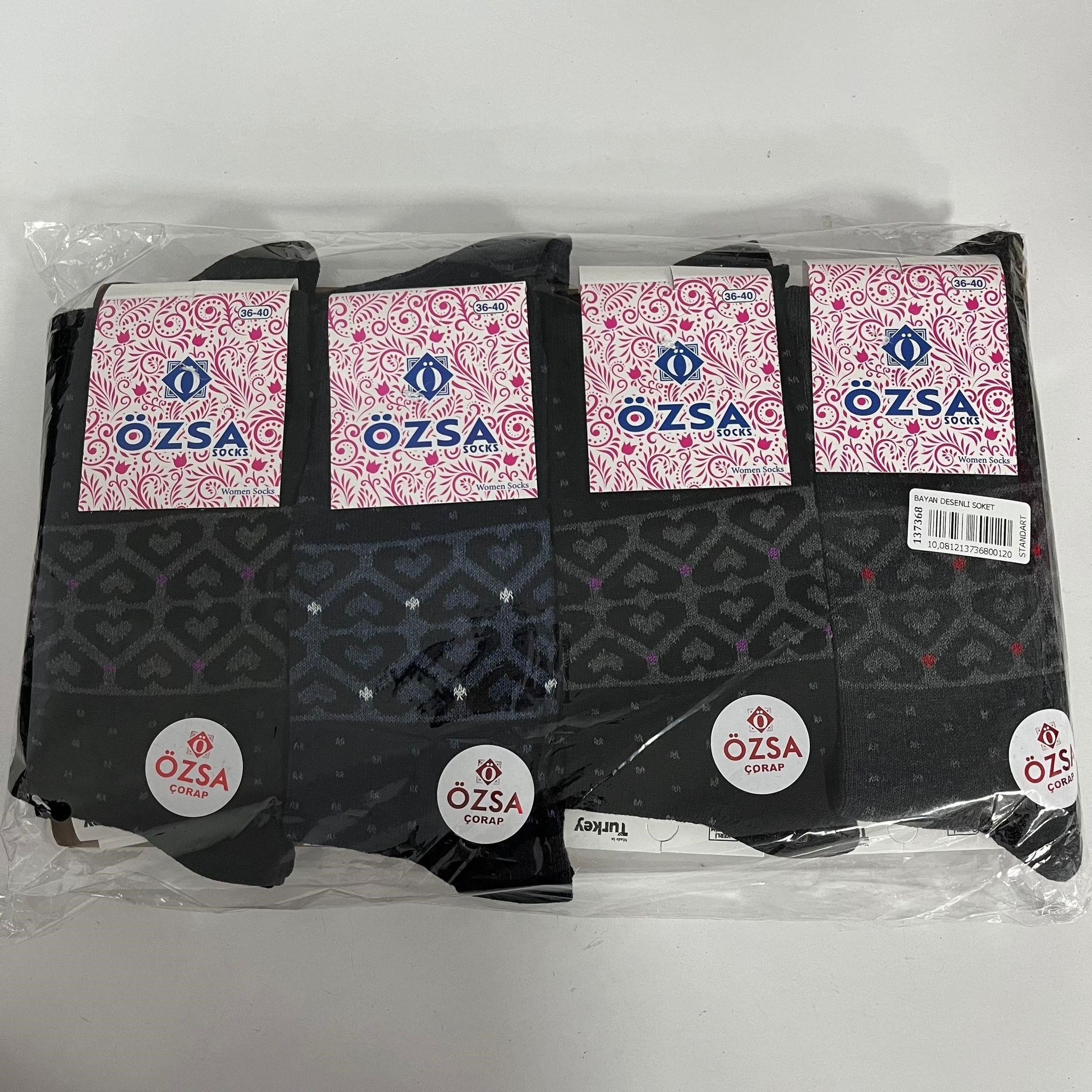 Bayan Soket Çorap 12'Lİ  CDA0383