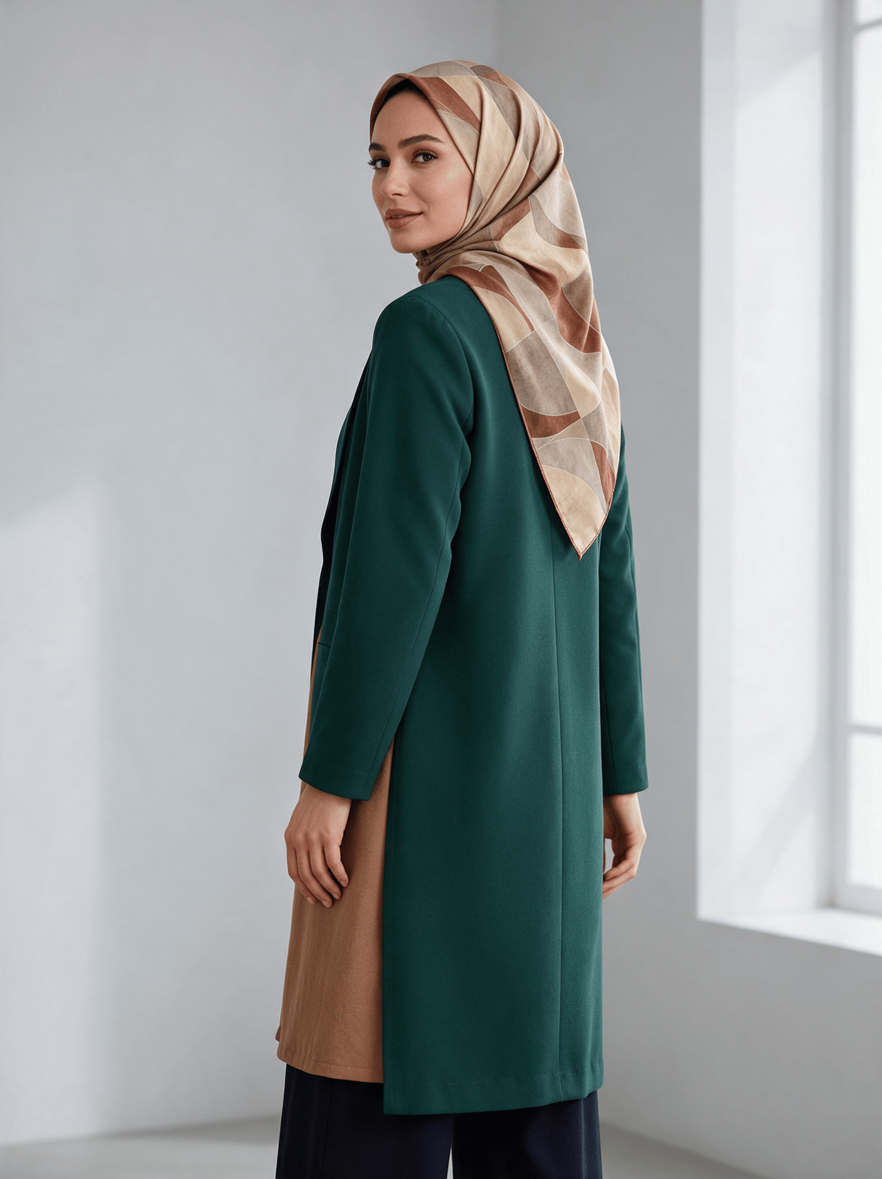 Belessia Soft Natural Serisi Eşarp Soft  BBC3509