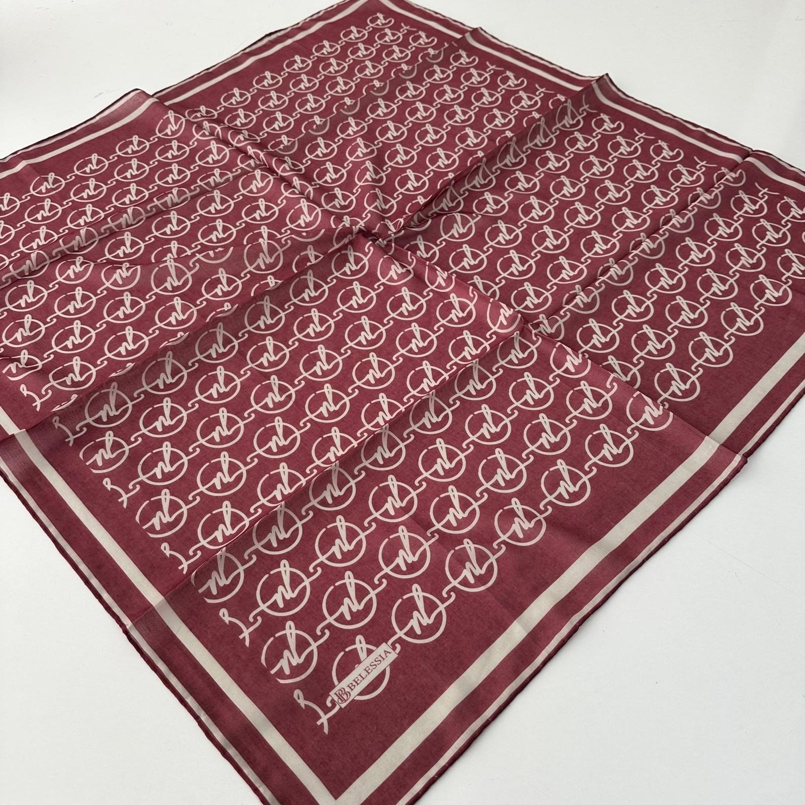 Belessia Soft Natural Serisi Eşarp Soft Kırmızı BBC0407