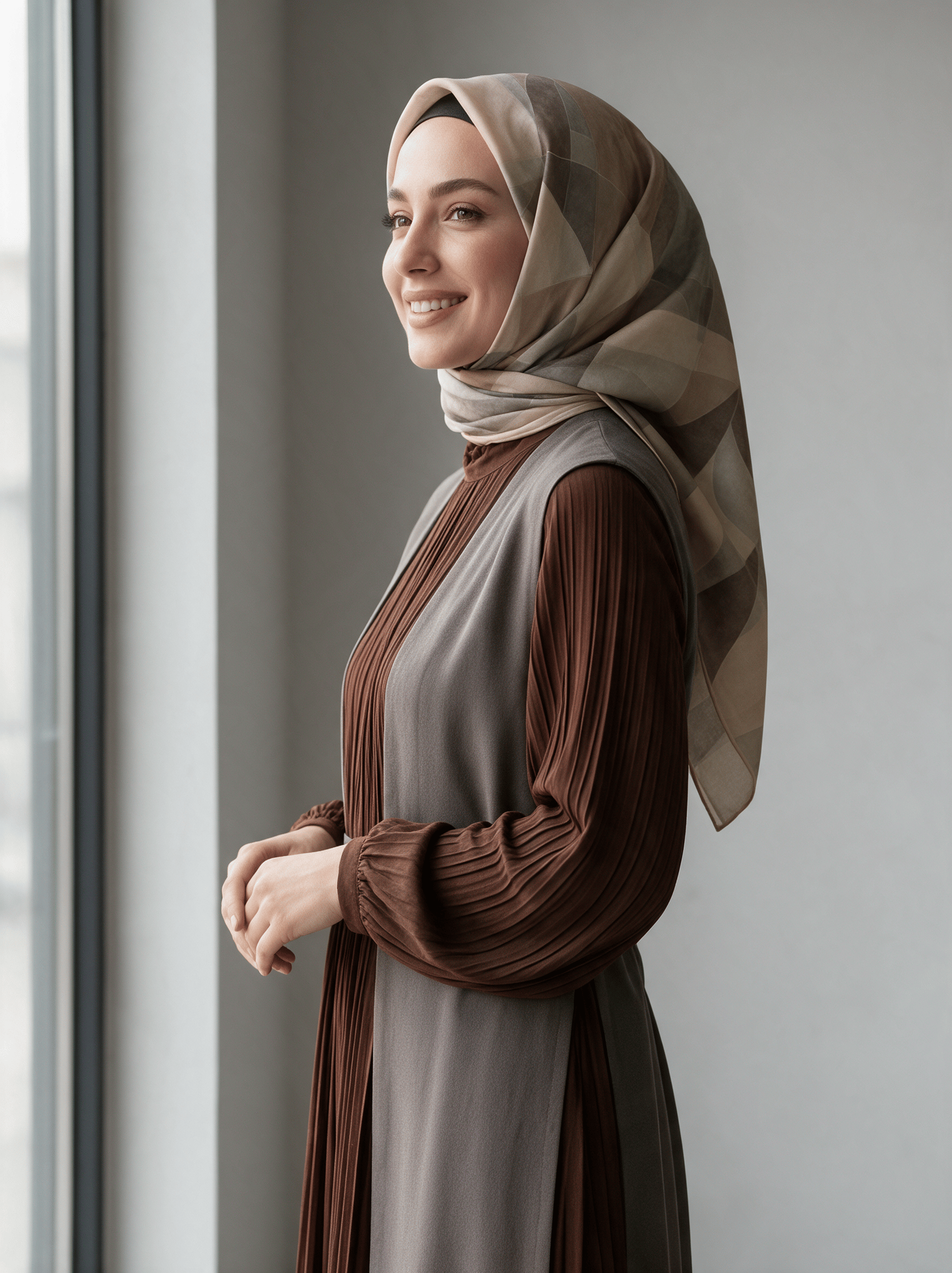 Belessia Soft Natural Serisi Eşarp Soft  BBC3504