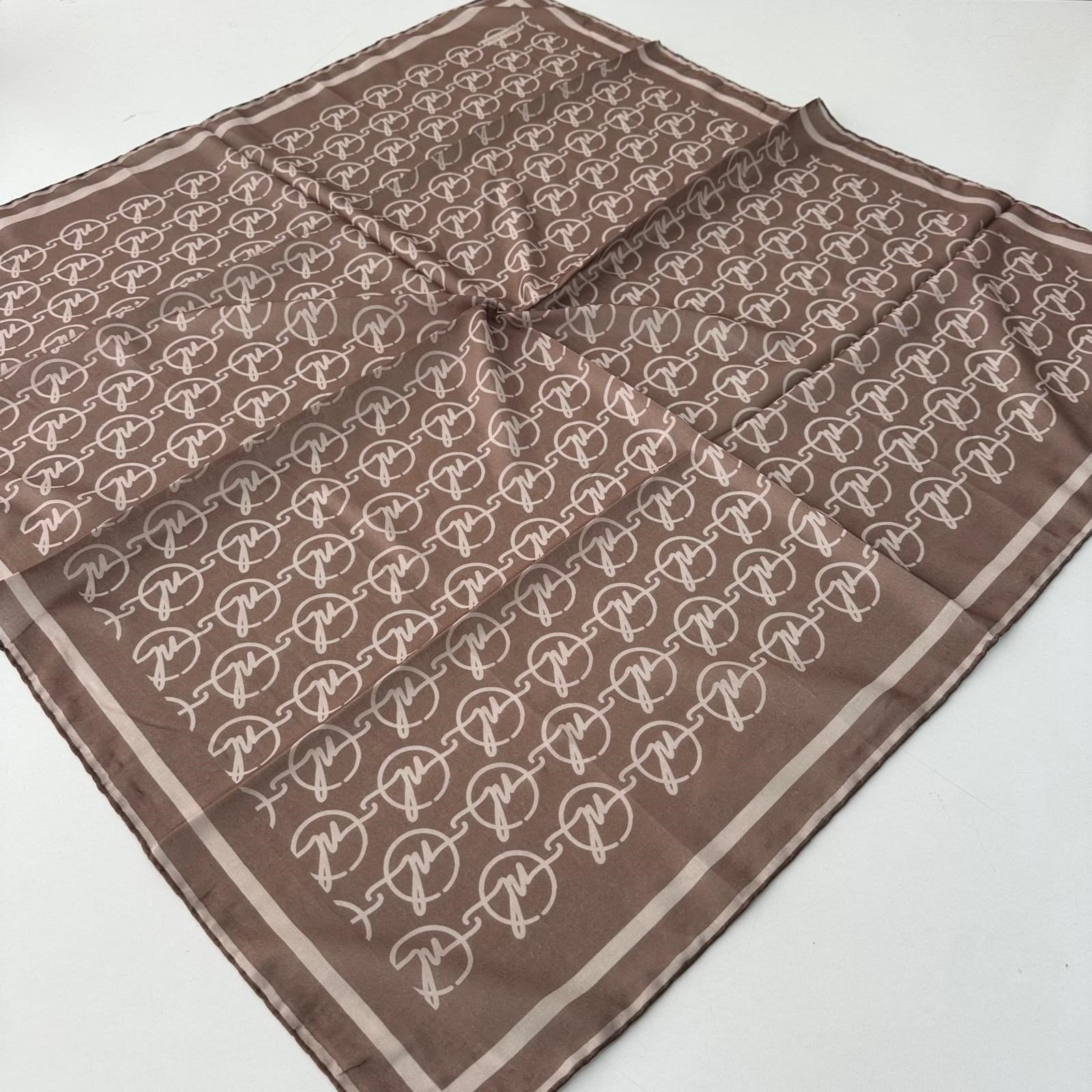 Belessia Soft Natural Serisi Eşarp Soft Kahverengi BBC0411