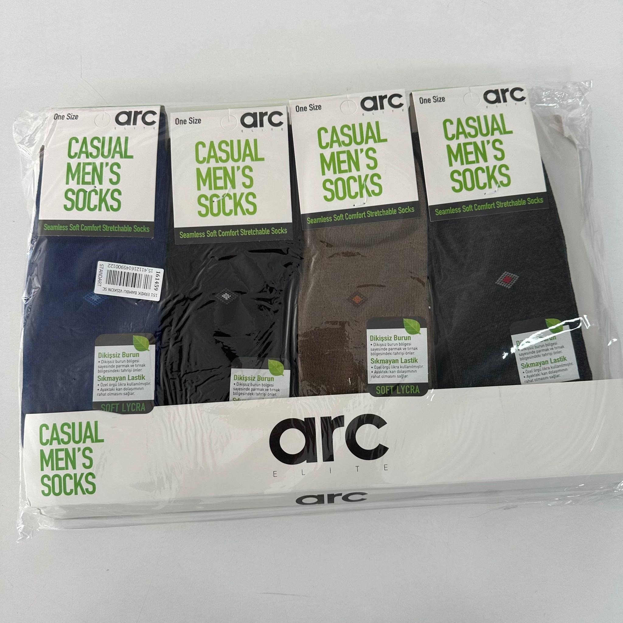 Erkek Bambu Çorap 12'Lİ  CDA0233