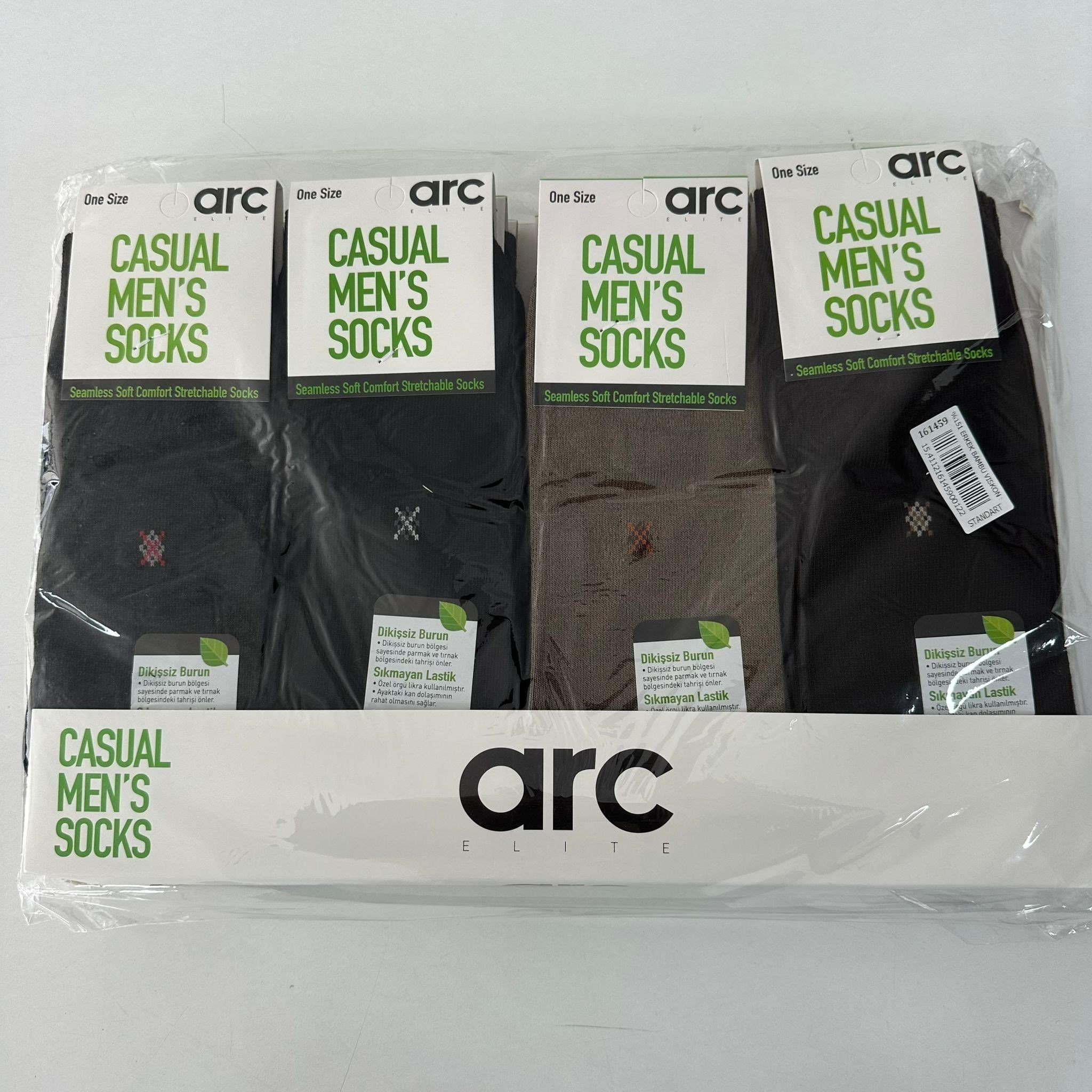 Erkek Bambu Çorap 12'Lİ  CDA0234